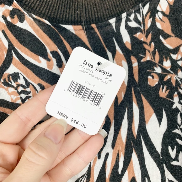 Free People Movement | Oversized Tiger Pattern Tank - Picture 4 of 6
